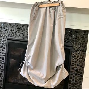 Vintage Tie-up/down Parachute Skirt - size 10/12